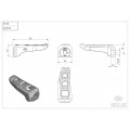 Gilles RGK2 Foldable Rider Touring Footpegs for the BMW R 1200 / 1250 GS / Adventure (13-24) Gilles RGK2 Foldable Rider Touring Footpegs for the BMW R 1200 / 1250 GS / Adventure (13-24)